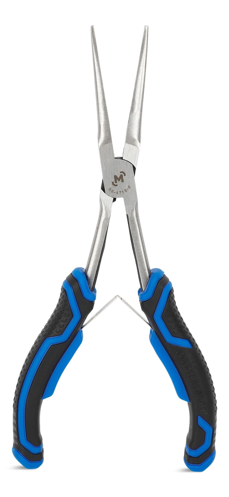 Mastercraft Long Reach Mini Needle Nose Pliers, Micro Chrome Finish, High  Carbon Steel, 7-1/4-in