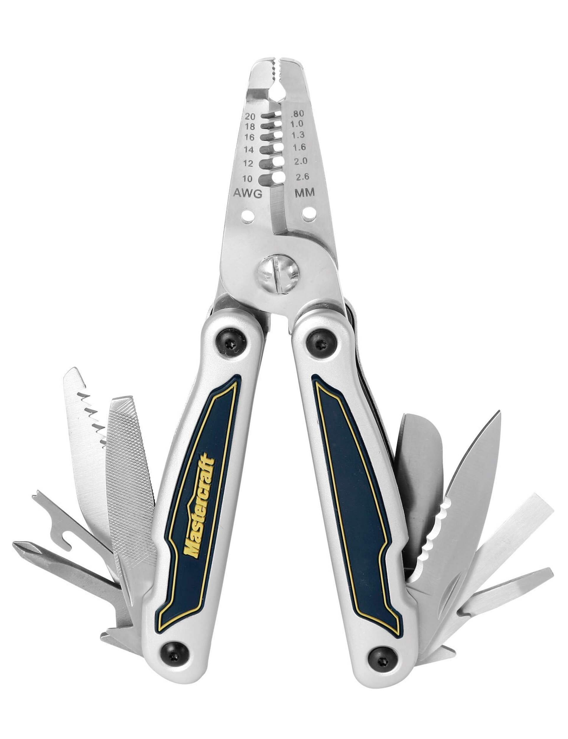 Mastercraft 10-in-1 Multi-Function Wire Stripper Front_Flat