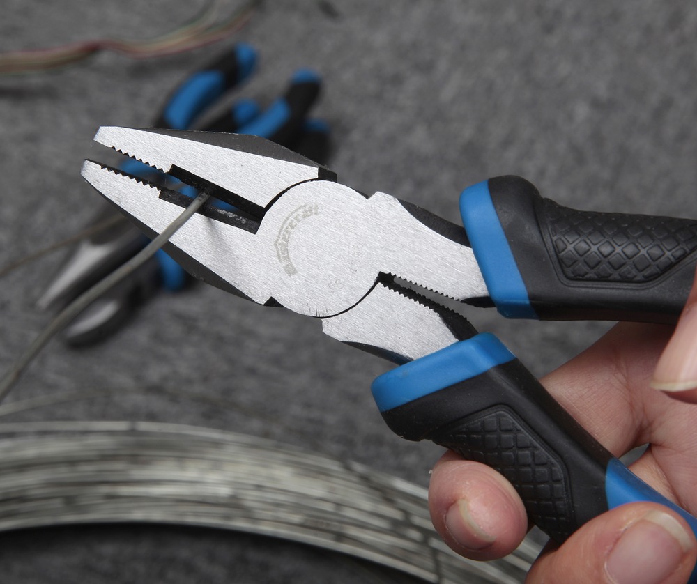 Mastercraft Wrench & Pliers Set, Double Shot Handle, AntiRust Coating