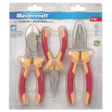 Mastercraft 3-piece Electrician Pliers Set Front_Flat