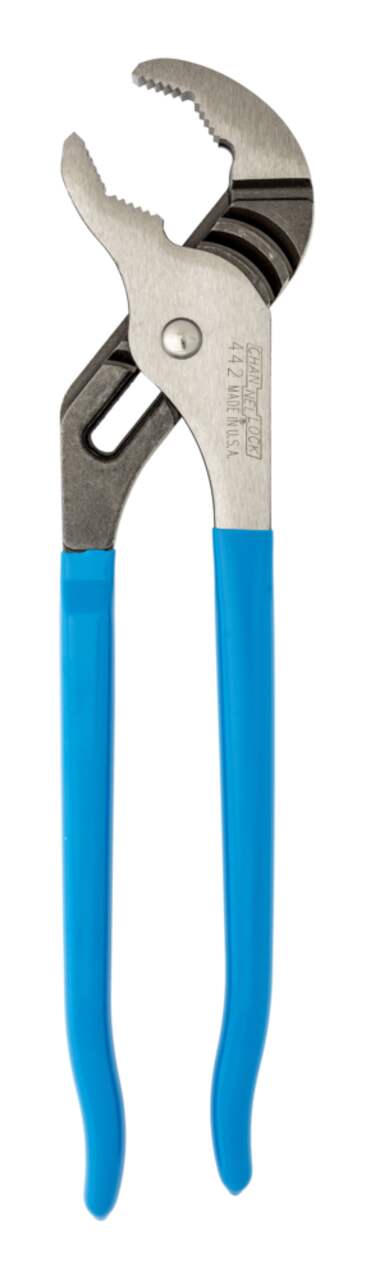Channellock 442 V Jaw Tongue Groove Pliers PermaLock Fastener