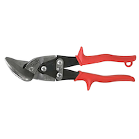 Crescent Wiss M6R Metalmaster® Offset Straight and Left Cut Aviation Snips, 9-1/4-in Front_Flat