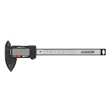 Certified Plastic Digital Caliper, 6-in Front_Flat