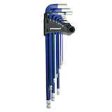 Mastercraft Extra Long Ball End Hex Key Set, Metric, 9-pc Front_Flat