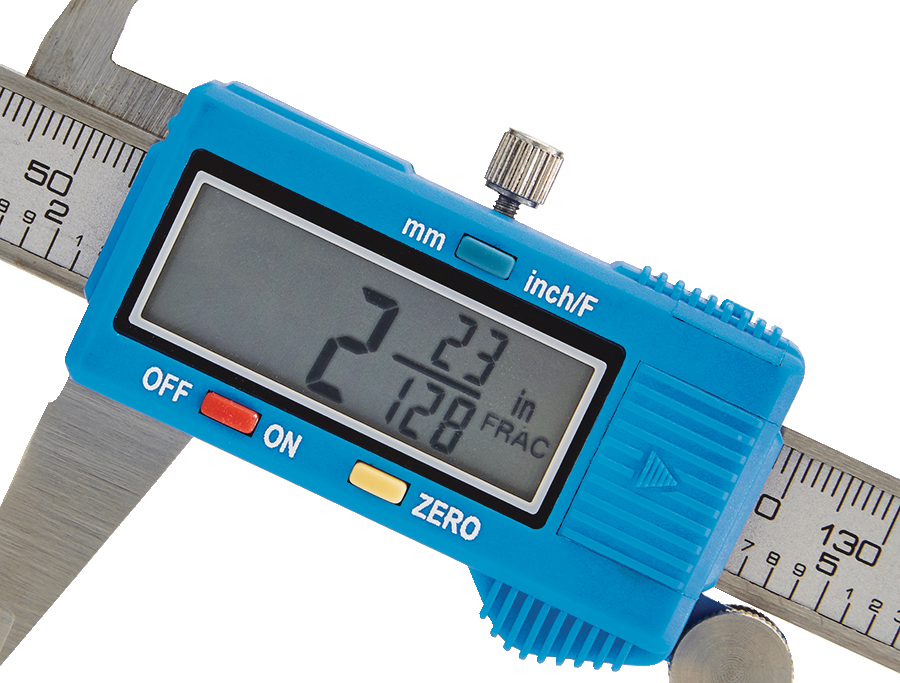 Mastercraft Digital Caliper with LCD Display, Inch to mm Conversion