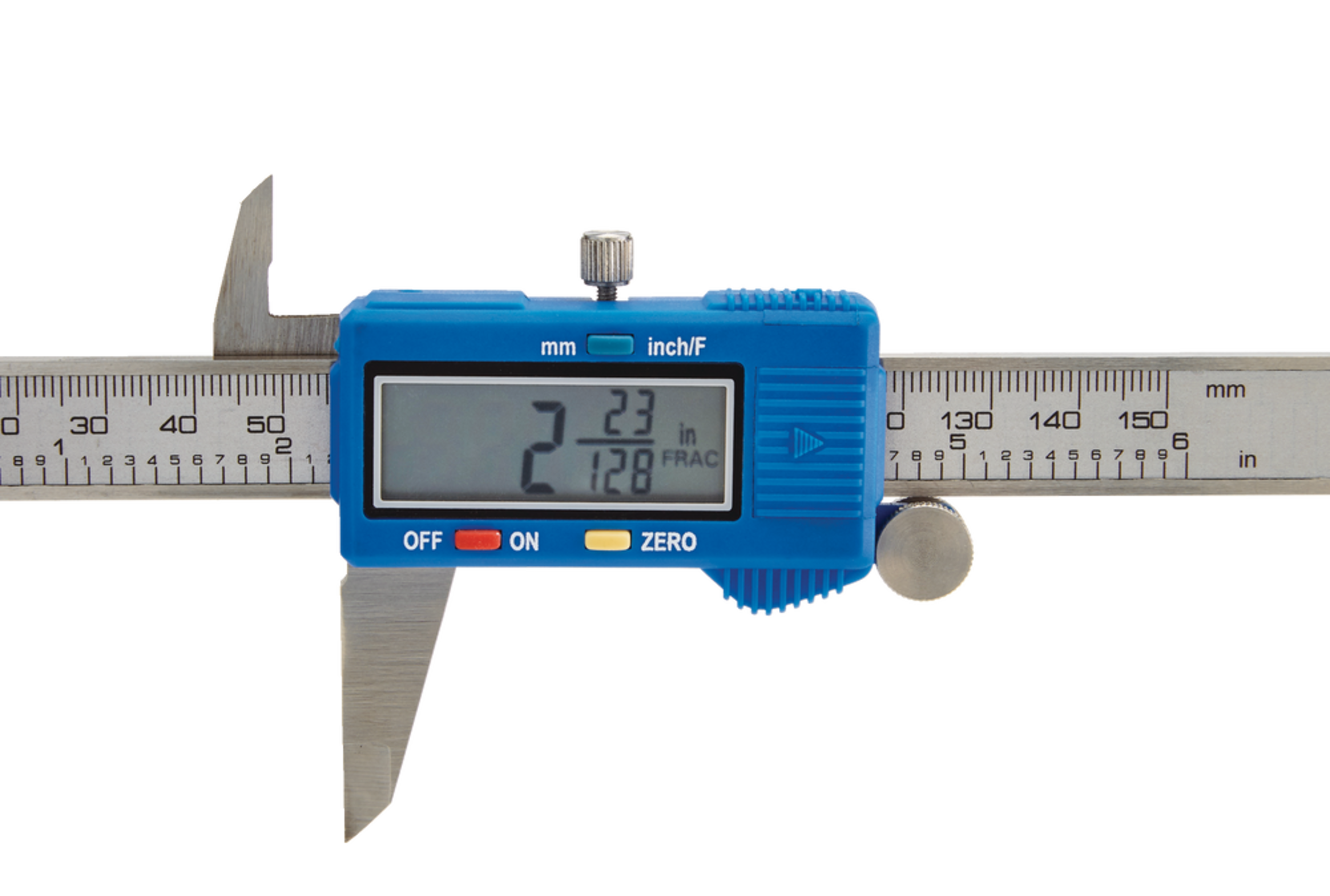 Mastercraft Digital Caliper with LCD Display, Inch to mm Conversion