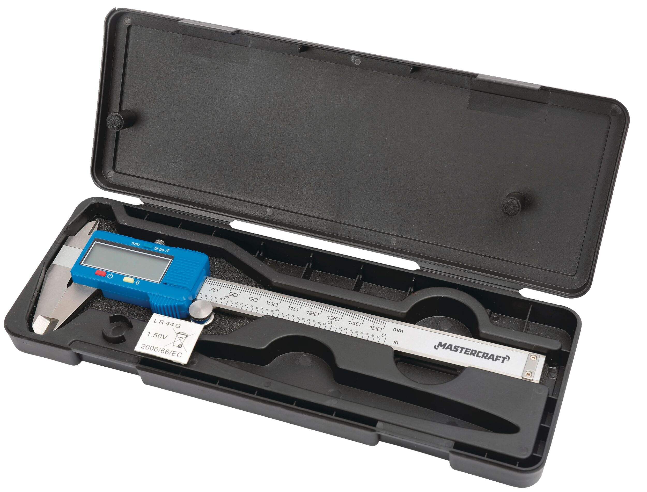 Mastercraft Digital Caliper with LCD Display, Inch to mm Conversion