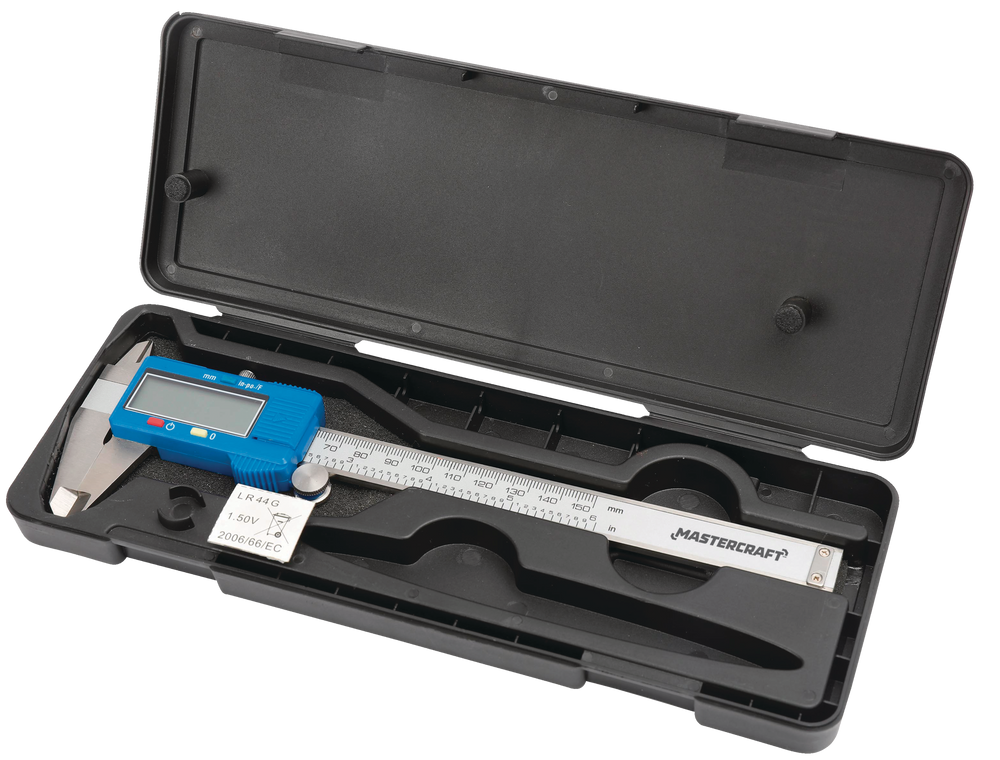 Digital Caliper, 6-in Mastercraft