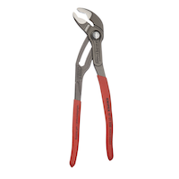KNIPEX 87 01 250 SB Cobra High Tech Water Pump Pliers, Self Locking, Cr-V Steel, 10-in Front_Flat