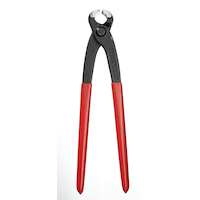 KNIPEX 99 01 220 SB Nippers Pliers, 3/32-in to 1/16-in Cutting Capacity, 8-3/4-in Front_Flat