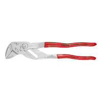 KNIPEX 86 03 250 SB Pliers Wrench, 2-in Gripping Capacity, Cr-V Steel, 10-in Front_Flat