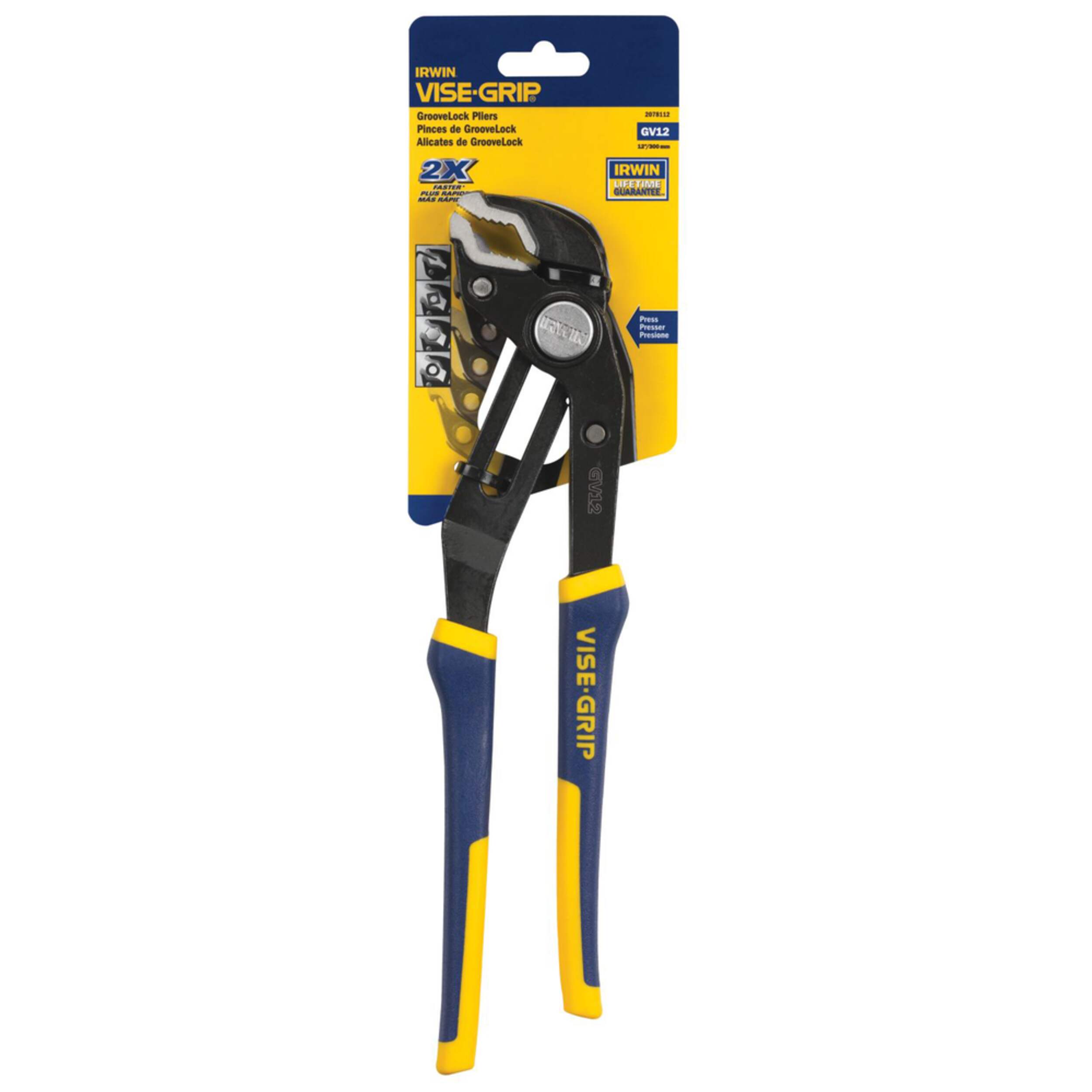 Irwin GrooveLock Pliers, 10in Canadian Tire