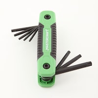 Mastercraft Torx Folding Hex Key Set/Allen Wrench Set, Ergonomic Handles, Cr-V Steel, 8-pc