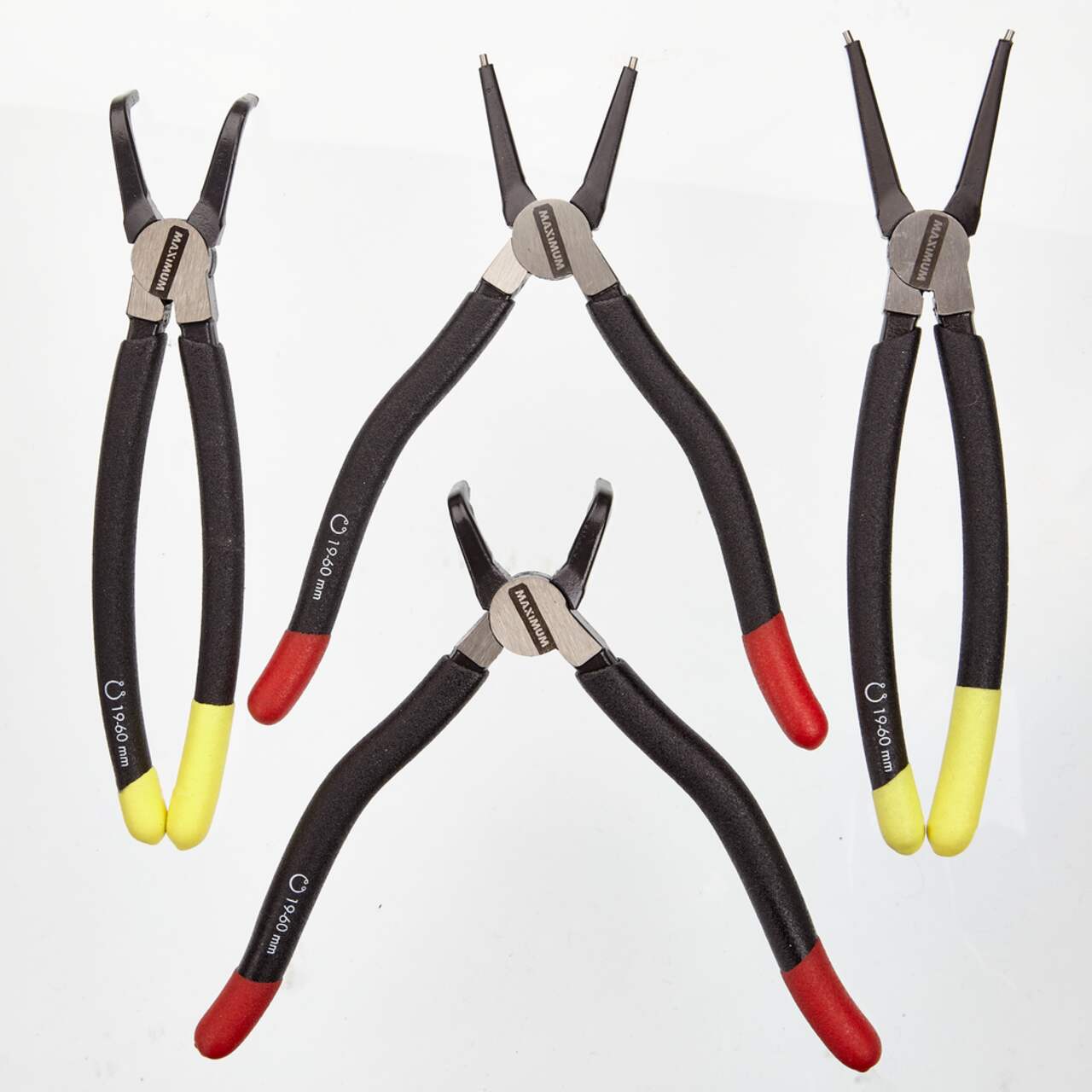 MAXIMUM Snap Ring Pliers Set, High-Quality Forged Tool Steel, Soft