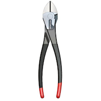 MAXIMUM Diagonal Cutting Pliers, High Quality Forged Tool Steel, Colour Coded Tips, 7-in Front_Flat