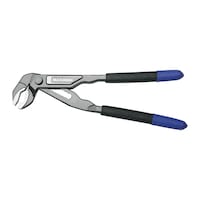 MAXIMUM Push Button V Jaw Tongue & Groove Pliers, 1-1/2-in Jaw Capacity, Rust Resistant, 8-in Front_Flat