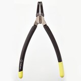 MAXIMUM Bent Snap Ring Pliers, External, Soft Vinyl Grip Handles, Colour-Coded Tips, 7-in Front_Flat