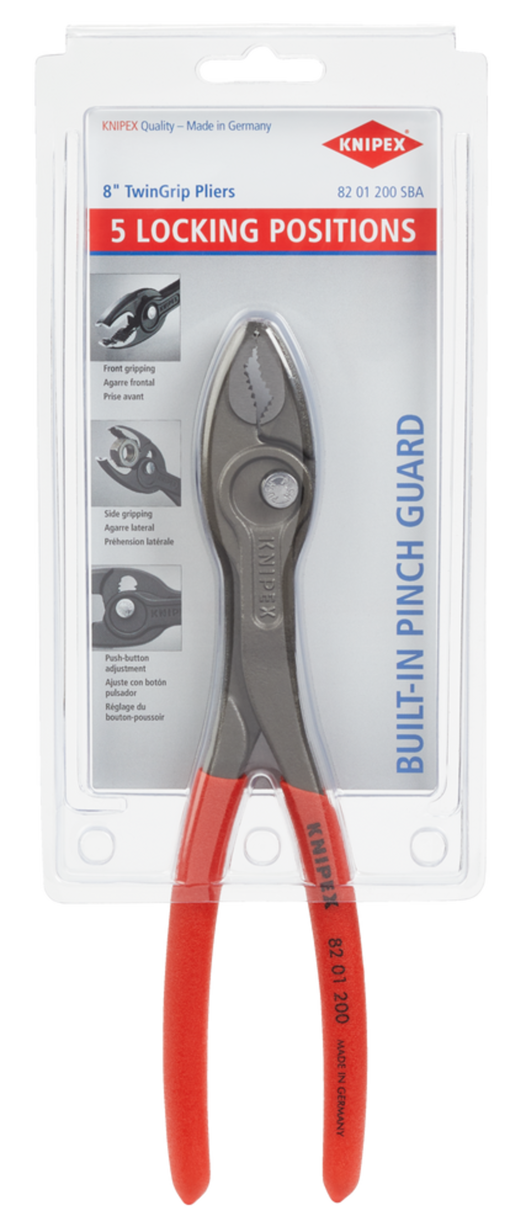 Knipex Twin Grip Slip Joint Pliers, 8in Canadian Tire
