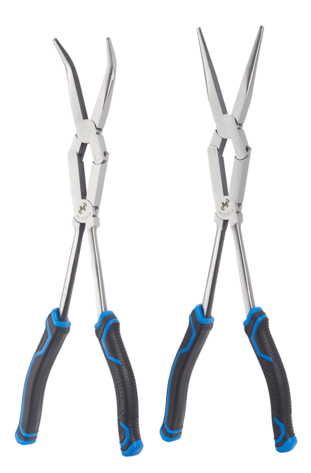 Mastercraft 13in Dual Long Nose Plier Set, 2pc Canadian Tire