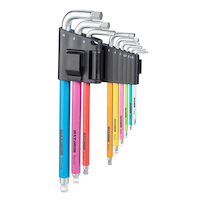 MAXIMUM Allen Hex Key Set, Metric, 9-pc Front_Angled_Right