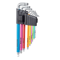 MAXIMUM Hex Key Set, SAE, 9-pc Front_Angled_Right