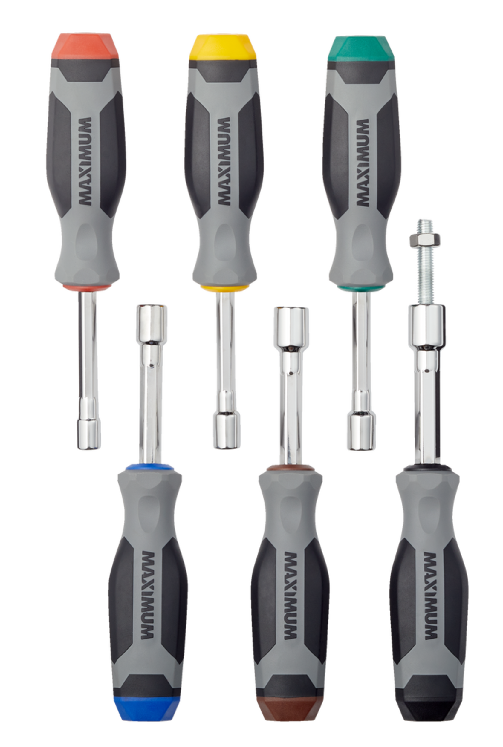 MAXIMUM Nut Driver Set, SAE, 6pc Canadian Tire