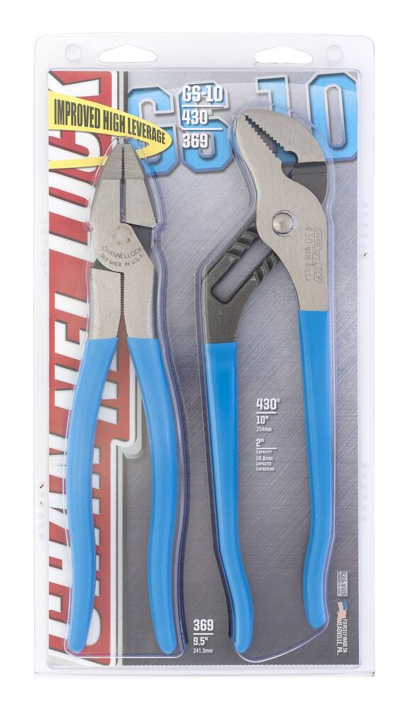 Channellock® Linesmen Tongue & Groove Pliers Set, 2pc Canadian Tire