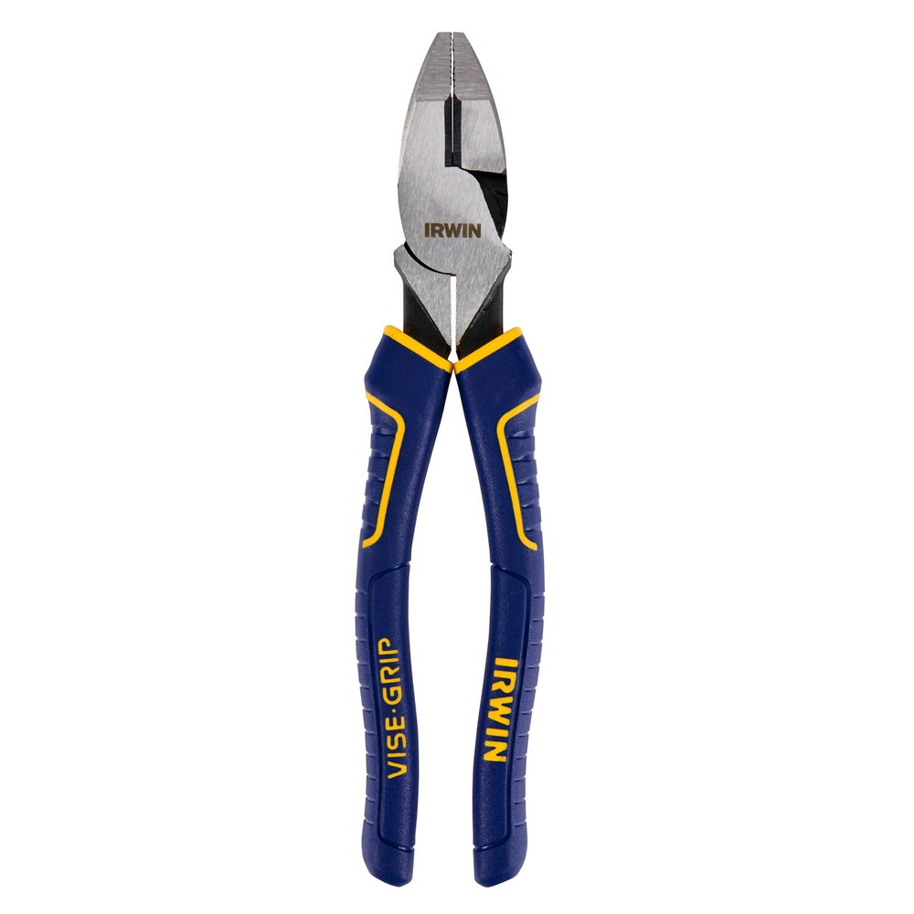IRWIN 2078209 ViseGrip Lineman's Pliers with Wire Cutter, ProTouch