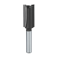 MAXIMUM Carbide-Tipped Double Flute Straight Router Bit Set, 1/4-in Shank, 3-pc