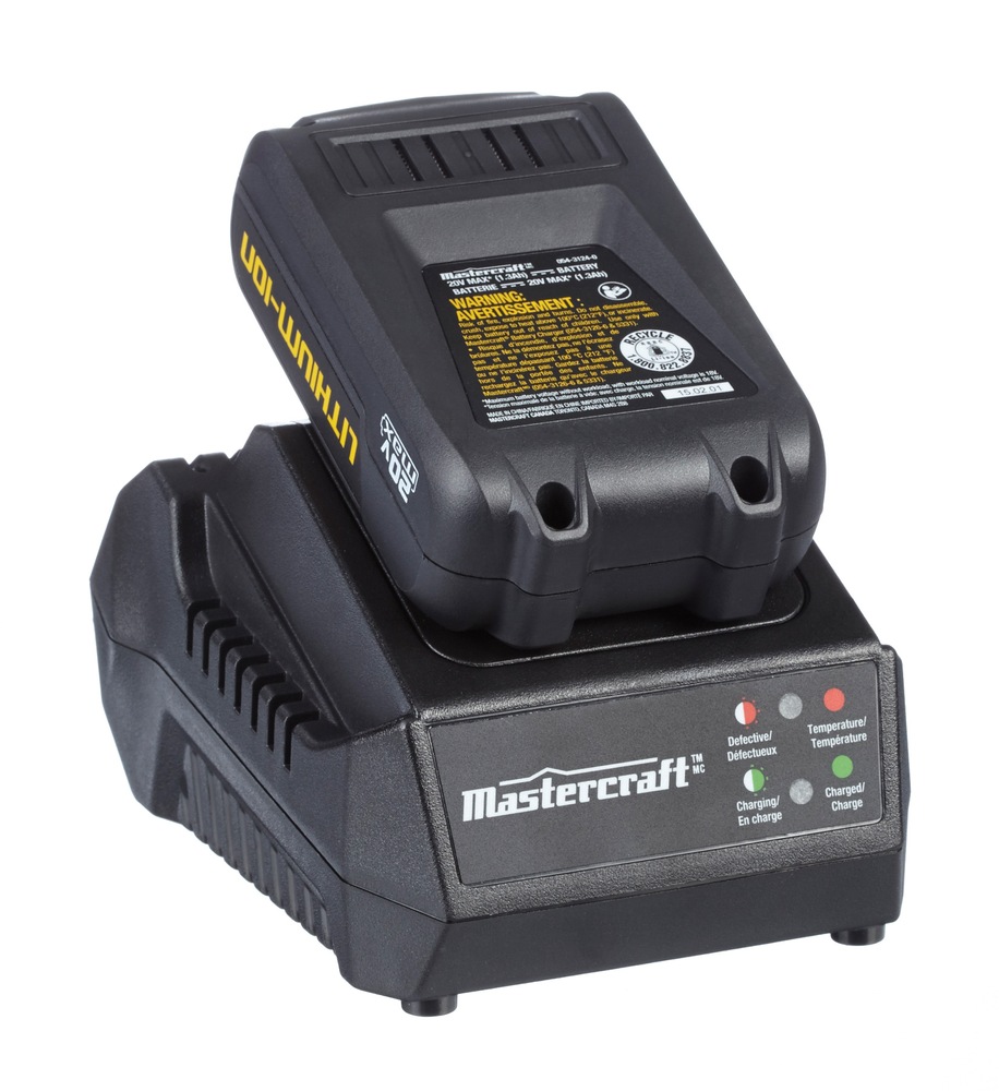 Mastercraft 20V Max LiIon Cordless Starter Kit Canadian Tire