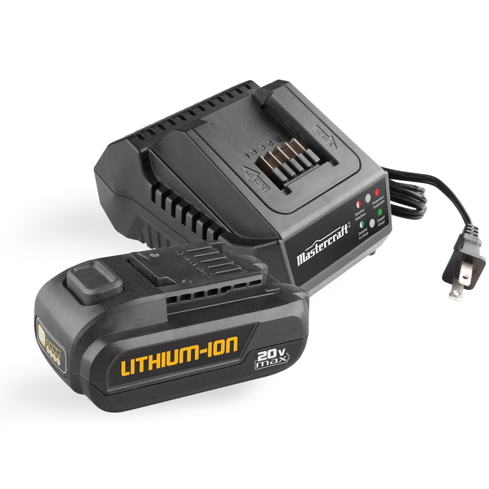 Mastercraft 20v battery online compatibility