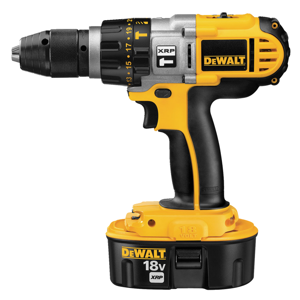 DEWALT 18V NiCad XRP Cordless Hammer Drill, 1/2in Canadian Tire