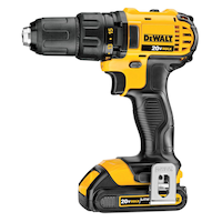 DEWALT 20V Max Li-Ion Cordless Compact Drill/Driver, 1/2-in Side_Left
