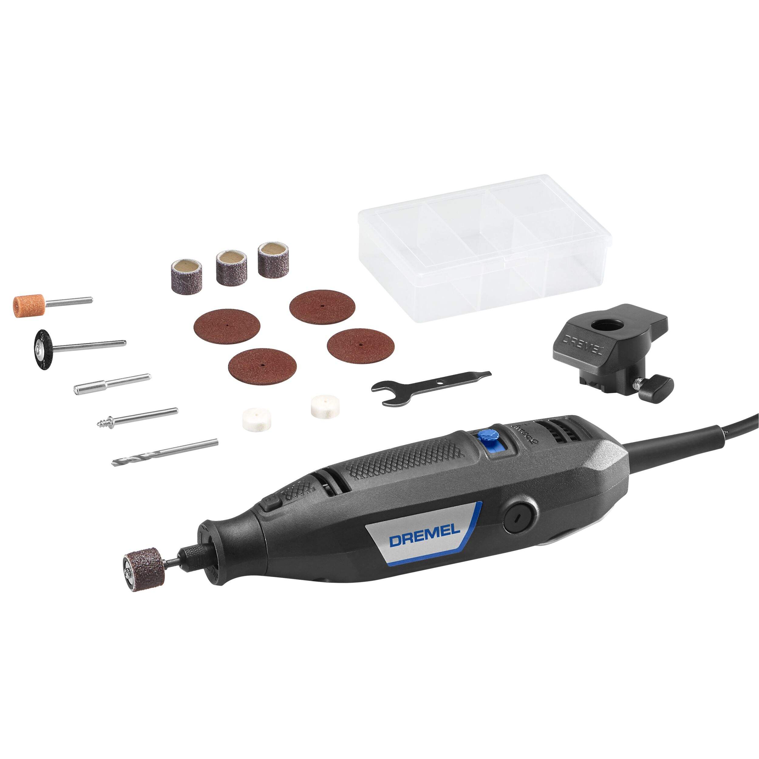 Dremel 3100-1/15 1.2A Variable Speed Rotary Tool Kit with Attachment & Accessory Bits, 15-pc Composite_or_Mixed