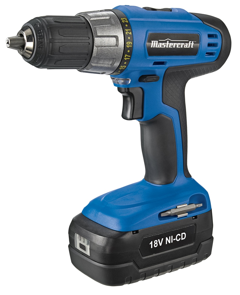 Mastercraft 18V NiCad Cordless Drill Canadian Tire