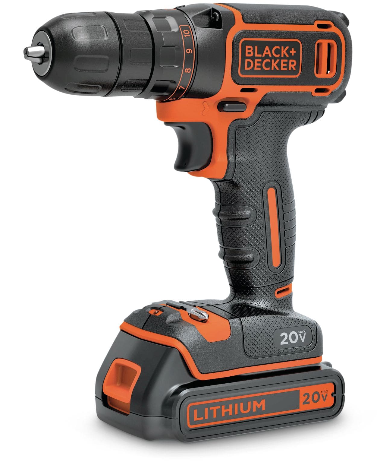 Black Decker BDCDD120C 2 20V Max Cordless Drill Driver Kit with Battery Charger 3 8 in Canadian Tire