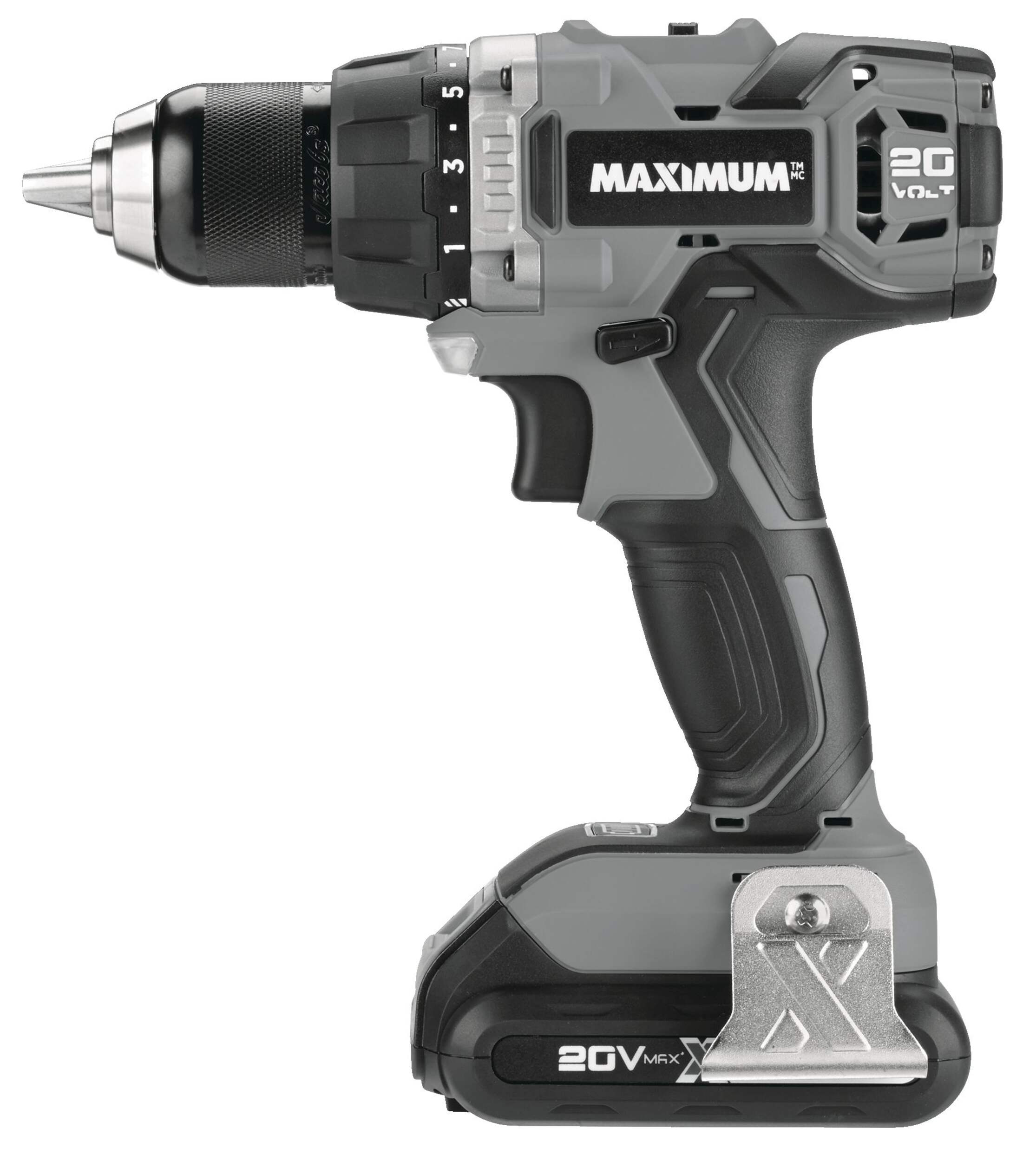 MAXIMUM 20V Max LithiumIon Cordless Drill Kit with Battery, Charger