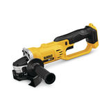 DEWALT DCG412B 20V MAX Lithium Ion Cordless Angle Grinder, Tool Only, 4-1/2-in & 5-in Front_Three_Fourths_Angled_Left