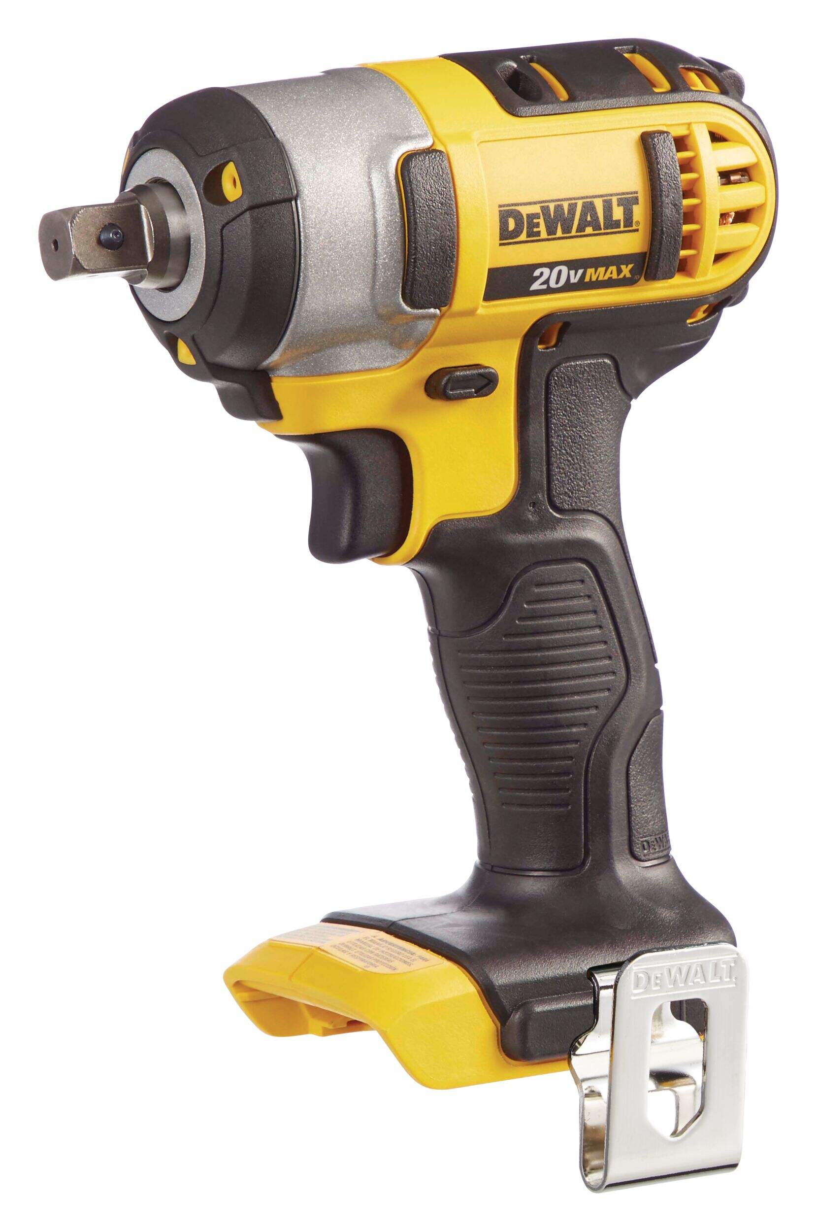 DEWALT DCF880B 20V MAX Lithium-Ion Cordless Impact Wrench with LED Light, Tool Only, 1/2-in Front_Three_Fourths_Angled_Left