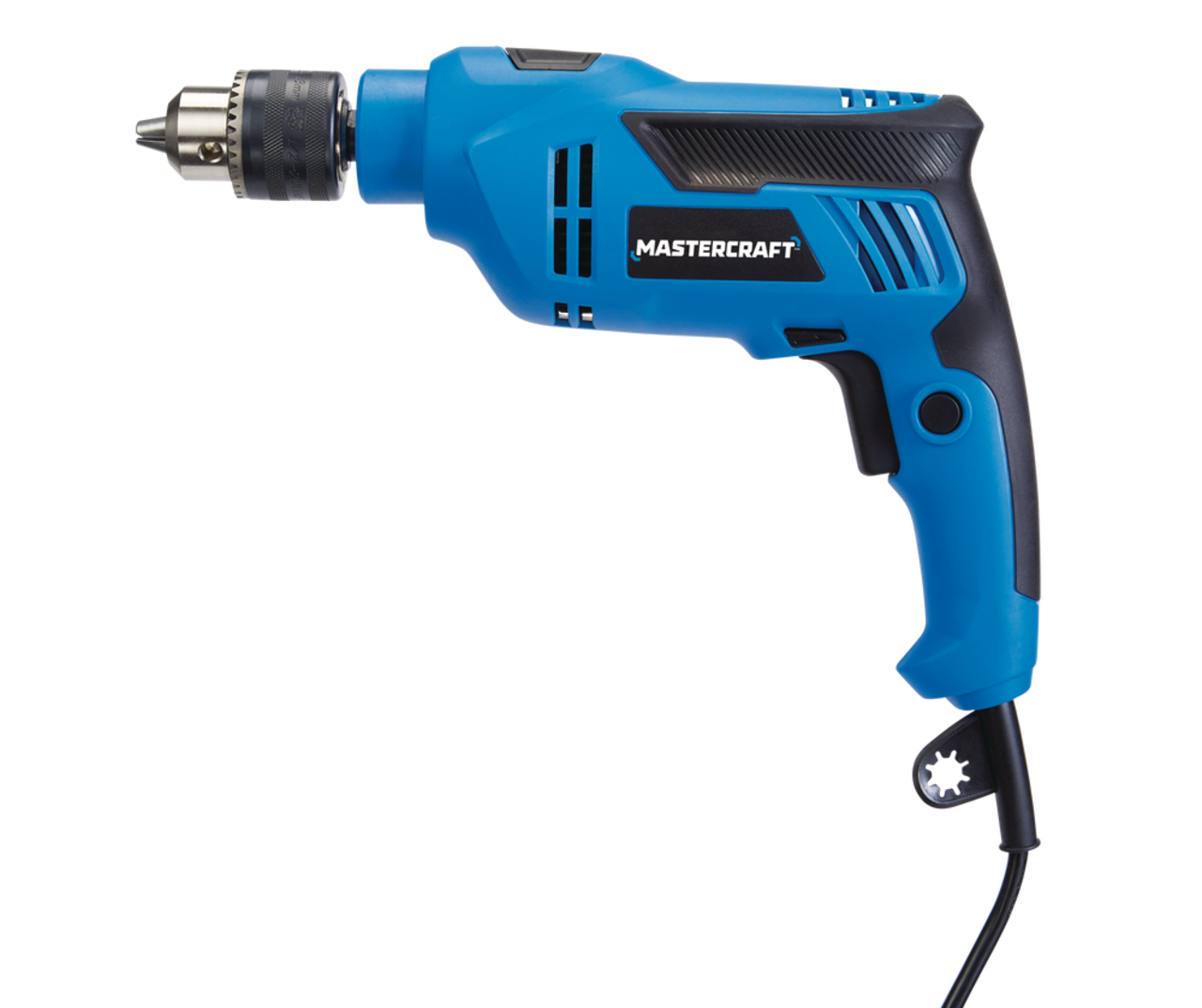 Mastercraft 6A Corded Variable Speed Hammer Drill 50 pc Screwdriver Drill Bit Set 1 2 in Canadian Tire