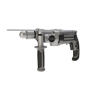 MAXIMUM 8.5A Corded Variable Speed Hammer Drill with Keyed Chuck & Auxiliary Handle, 1/2-in Front_Angled_Left