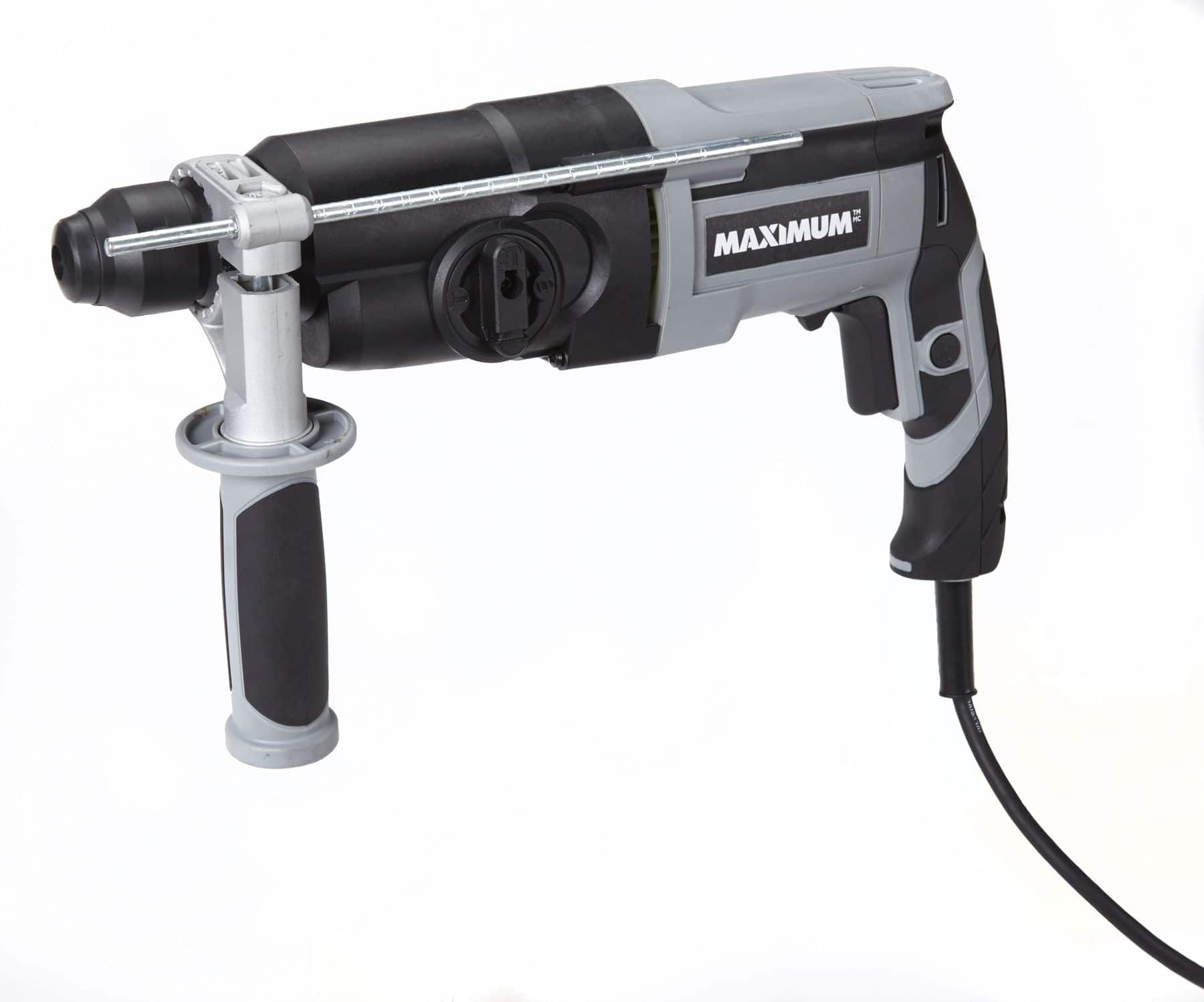 MAXIMUM 5.5A Corded Variable Speed Rotary Hammer Drill with Auxiliary Handle SDS 5 8 in Canadian Tire