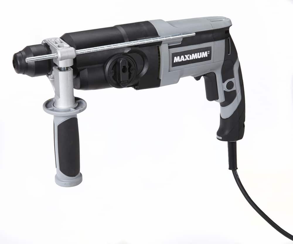 5.5A Corded Variable Speed Rotary Hammer Drill with Auxiliary Handle & SDS , 5/8-in MAXIMUM