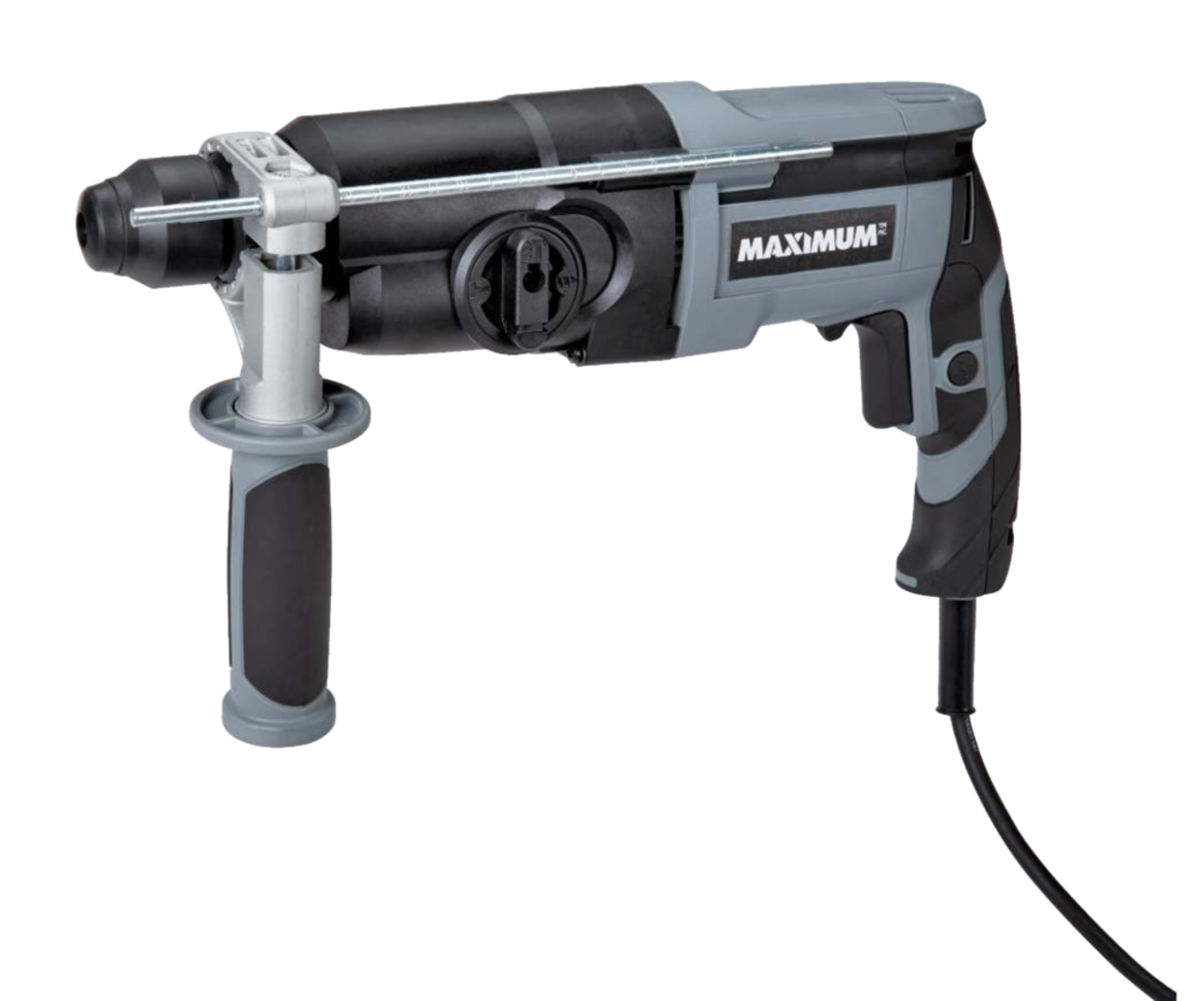 MAXIMUM 5.5A Corded Variable Speed Rotary Hammer Drill with Auxiliary  Handle & SDS+, 5/8-in