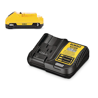 DEWALT DCB230C 20V MAX Starter Kit with 3.0Ah Lithium-Ion Compact Battery & Charger Composite_or_Mixed