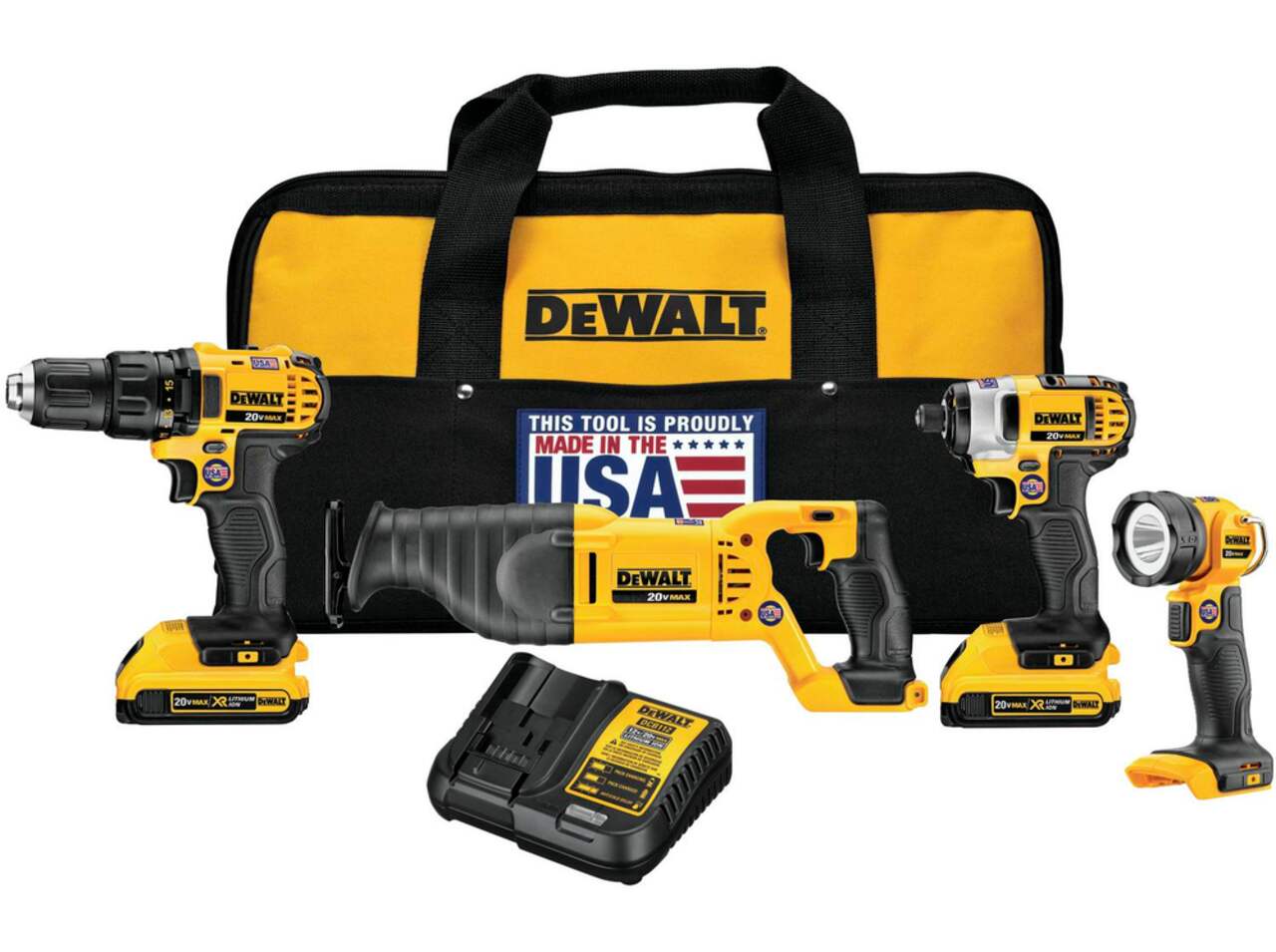 Dewalt 4 sales tool set
