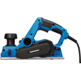 Raboteuse portative à fil 6,3&nbsp;A Mastercraft, avec guide, adaptateur d'aspirateur et sac à poussière Front_Flat