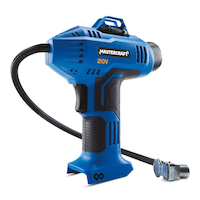 Mastercraft 20V Max Lithium-Ion Cordless Air Compressor, Tool Only, PWR POD Compatible Front_Angled_Left