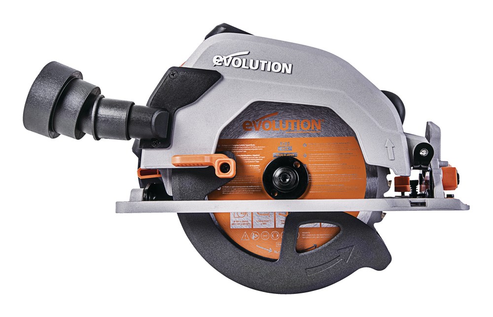 Evolution Power Tools R185CCS 15A Circular Saw with Multi-Material Blade,  7-1/4-in Canadian Tire