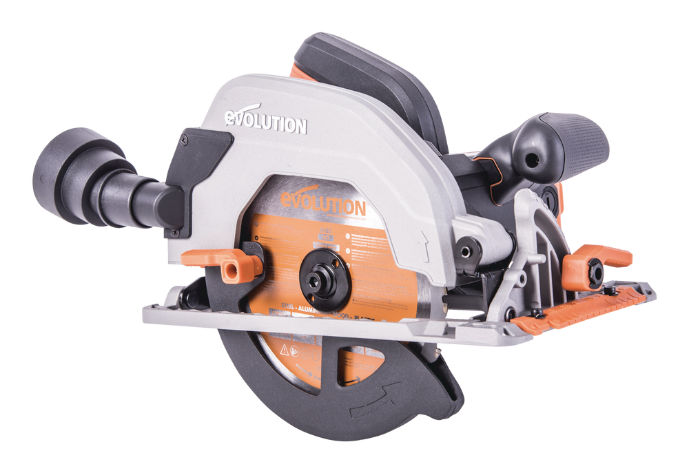 Evolution Power Tools R185CCS 15A Circular Saw with MultiMaterial